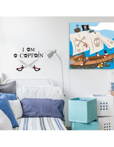 Stickers Pirates,Sticker Sabres: I am a captain Stickers Pirates,Sticker Sabres: I am a captain