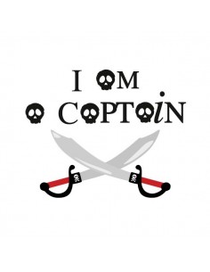 Stickers Pirates,Sticker Sabres: I am a captain