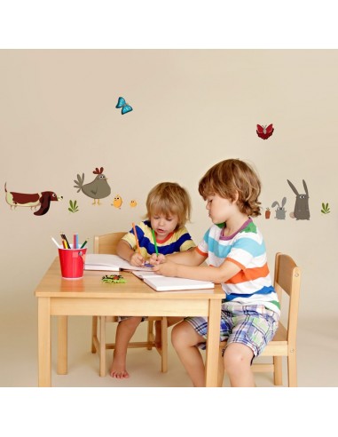 Stickers Ferme,Stickers de la Ferme: Frise Chien Stickers Ferme,Stickers de la Ferme: Frise Chien