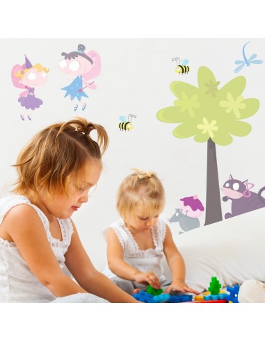 Stickers Fée & Princesse,Stickers déco: Animaux de la Princesse Stickers Fée & Princesse,Stickers déco: Animaux de la Princesse