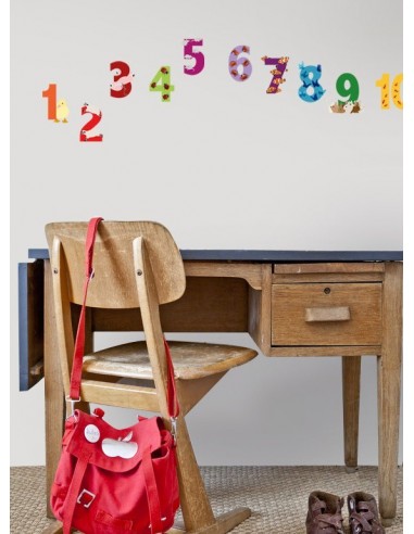 Stickers Lettre et Chiffres,Stickers enfant: Chiffres Animaux Stickers Lettre et Chiffres,Stickers enfant: Chiffres Animaux