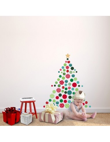 Stickers Noël,Sticker Boules de Noël Stickers Noël,Sticker Boules de Noël