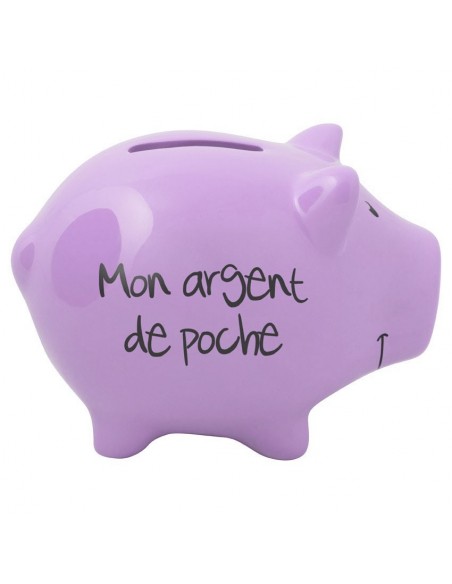 Tirelire Enfant,Tirelire cochon message