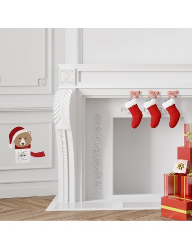 Stickers Prise,Sticker prise: Ours Noël Stickers Prise,Sticker prise: Ours Noël