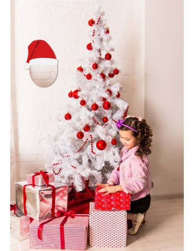 Miroir enfant,Miroir enfant: Tête Père Noël Miroir enfant,Miroir enfant: Tête Père Noël