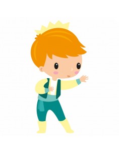 Stickers Fée & Princesse,Sticker Enfant: Prince Lucas