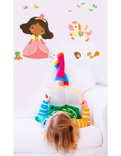 Stickers Fée & Princesse,Sticker Enfant: Princesse Clara 2