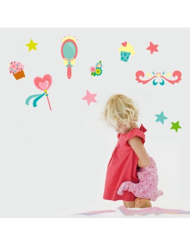 Stickers Fée & Princesse,Stickers Frise: accessoires de Stickers Fée & Princesse,Stickers Frise: accessoires de