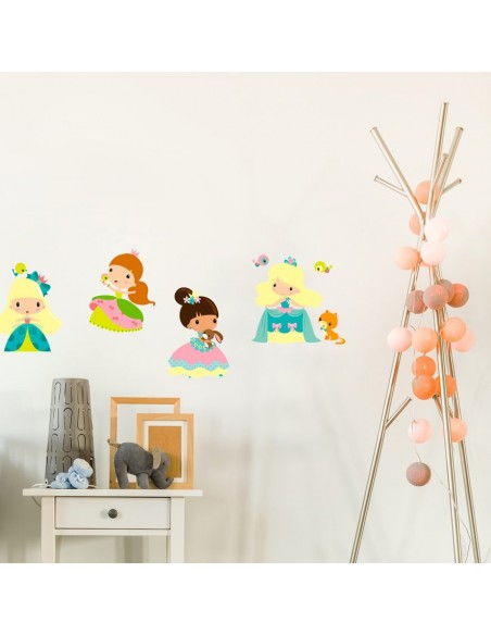 Stickers Fée & Princesse,Sticker Frise: Les Princesses