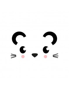 Stickers WC,Sticker WC: Tête de souris 2