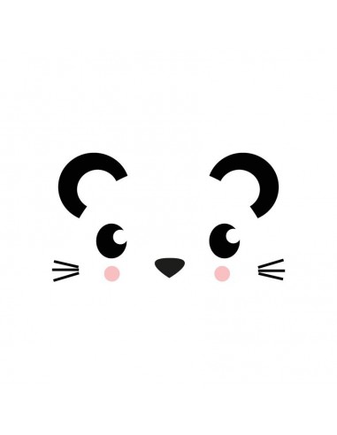 Stickers WC,Sticker WC: Tête de souris Stickers WC,Sticker WC: Tête de souris
