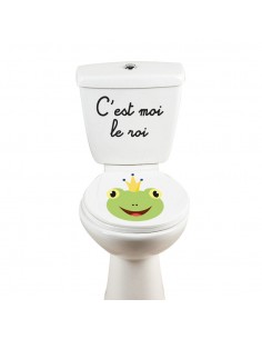 Stickers WC,Sticker WC: Grenouille