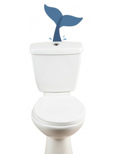 Stickers WC,Sticker WC: Queue de Baleine 2