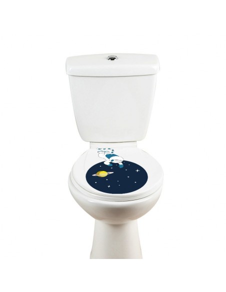 Stickers WC,Sticker WC: Astronautes