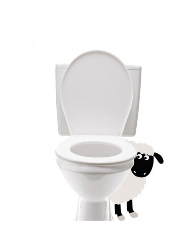 Stickers WC,Sticker WC: Mouton Stickers WC,Sticker WC: Mouton