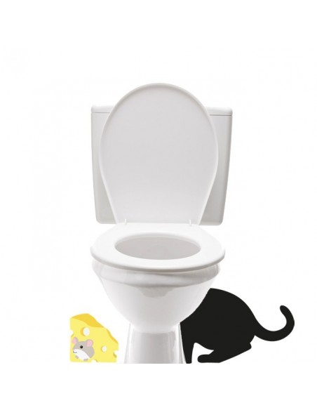 Stickers WC,Sticker WC: Chat et Souris