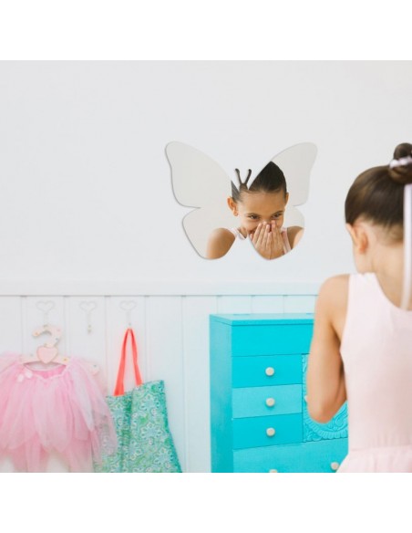 Miroir enfant,Miroir enfant: Papillon de face