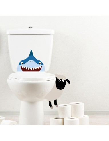 Stickers WC,Sticker WC: Mouton Stickers WC,Sticker WC: Mouton