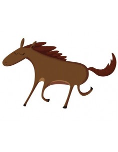 Stickers Ferme,Sticker enfant: Cheval Ferme
