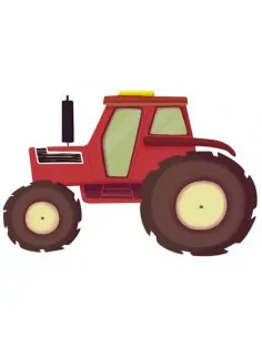 Stickers Ferme,Sticker enfant: Tracteur Ferme