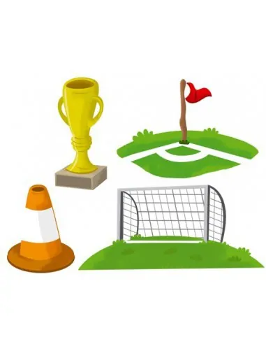 Stickers Sport,Stickers: Accessoires Foot