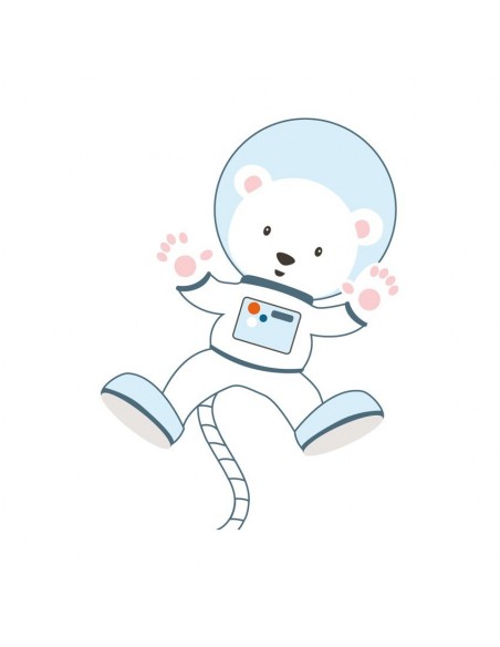 Stickers Prise,Sticker prise: Ourson astronaute