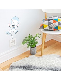 Stickers Prise,Sticker prise: Ourson astronaute 2