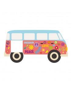 Stickers Prise,Sticker prise: Combi hippie