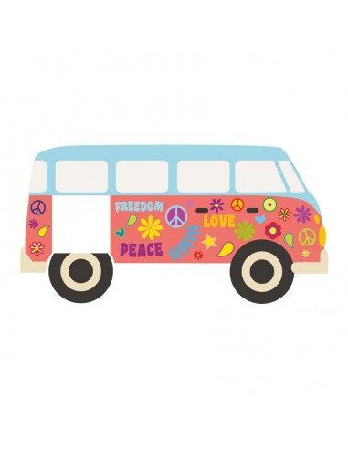 Stickers Prise,Sticker prise: Combi hippie