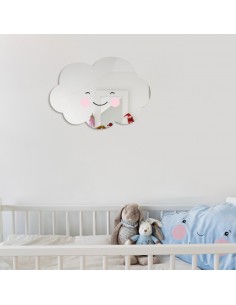 Miroir enfant,Miroir enfant: Nuage Sourire 2