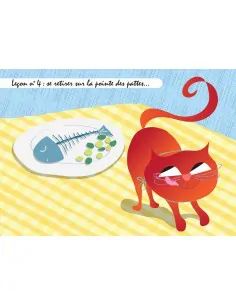 Set de table,Set De Table Chat: Gribouille - Leçon n°4