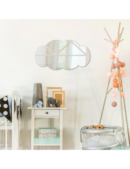 Miroir enfant,Miroir enfant: Nuage Simple