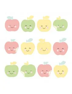 Stickers Graphiques,Stickers Frise pommes