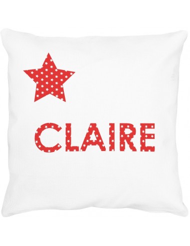 Coussins Déco,Coussin personnalisé écriture étoile Coussins Déco,Coussin personnalisé écriture étoile