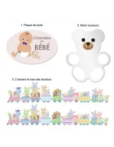 Kit Deco Promo,Kit Déco: Bébé Nounours