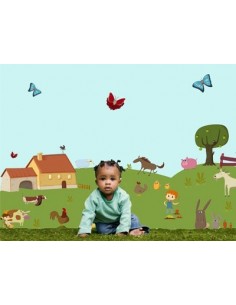 Kit Deco Promo,Kit Stickers: Animaux de la Ferme 2