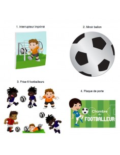 Kit Deco Promo,Kit Déco: Ballon de foot