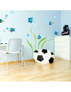 Stickers de la Mer,Stickers de la mer: Poissons bleus 2
