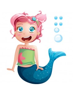 Stickers de la Mer,Sticker sirene: Moana