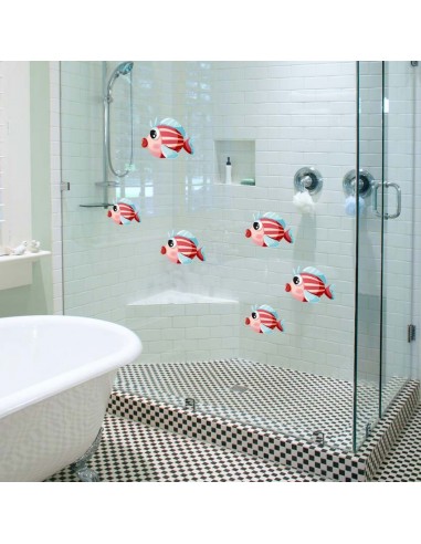 Stickers de la Mer,Stickers mer: Banc de poissons rayés Stickers de la Mer,Stickers mer: Banc de poissons rayés