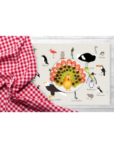 Set de table,Set De Table Enfant: Oiseaux 2