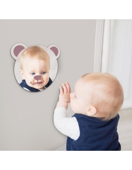 Miroir enfant,Miroir enfant: Tête Ours