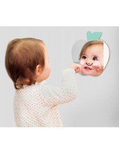 Miroir enfant,Miroir enfant: Pomme Sourire 2