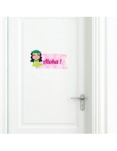 Stickers Prénom,Sticker Prénom: Aloha! 2