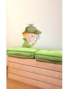 Stickers Monde,Sticker Londres: Sherlock Holmes 2