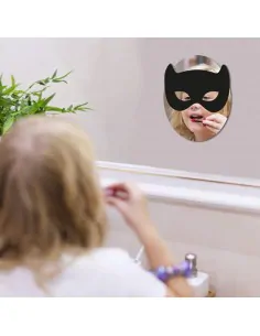 Miroir enfant,Miroir enfant: Petit masque de chat noir 2