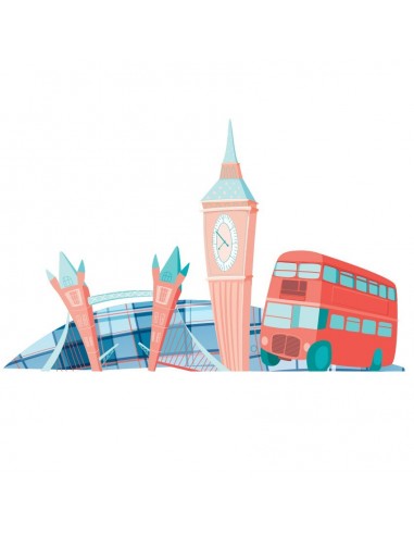 Stickers Monde,Sticker enfant: Londres