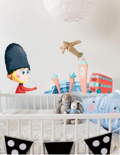 Stickers Monde,Sticker enfant: Londres 2