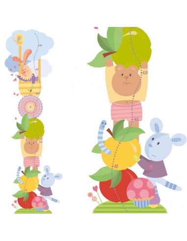 Stickers Nounours Doudous,Sticker mural: Toise Doudou Stickers Nounours Doudous,Sticker mural: Toise Doudou