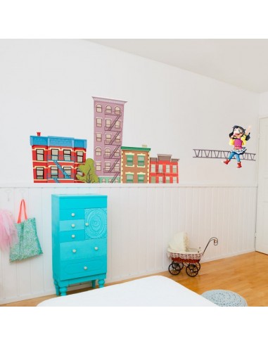 Stickers Amérique du Nord,Sticker enfant: Quartier d'Amérique Stickers Amérique du Nord,Sticker enfant: Quartier d'Amérique